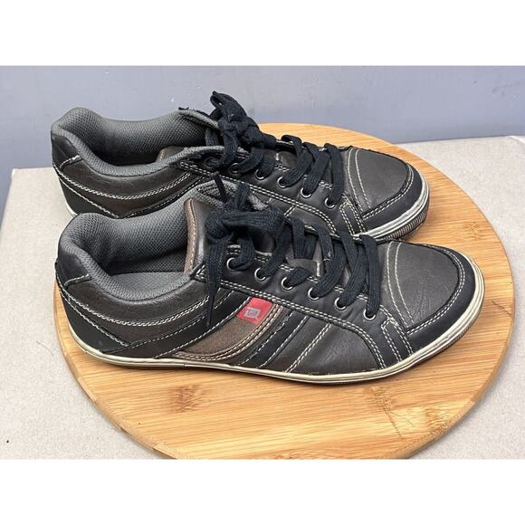 DAY FIVE Revolution Shoes Mens Size 8M Gray Black Sneakers Skater Casual - Picture 4 of 11